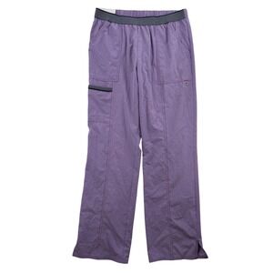NWT Scrubstar Purple Elastic Waist Utility Scrub Pants